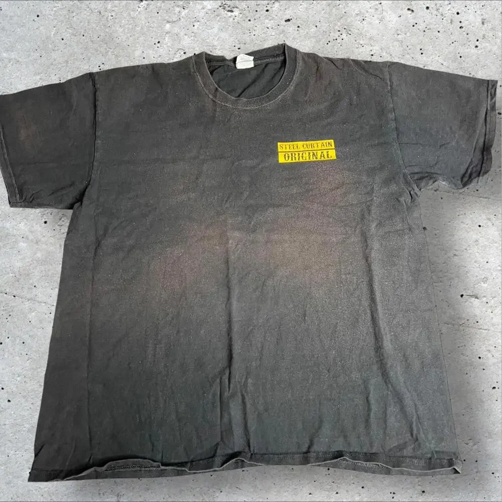 Sons Of Steel Pittsburgh Graphic Tee Faded‎ Size XL